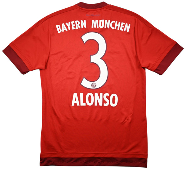2015-16 BAYERN MUNCHEN *ALONSO* SHIRT S