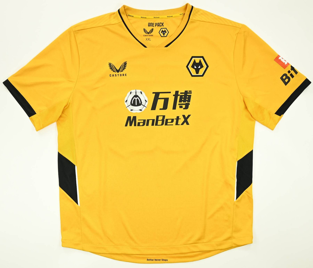 2021-22 WOLVERHAMPTON WANDERERS *KEVIN* SHIRT XXL