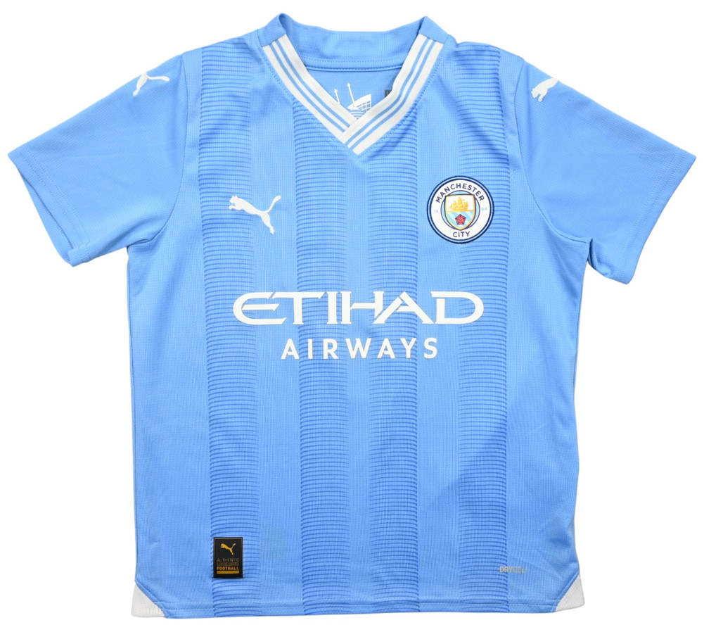 2023-24 MANCHESTER CITY *JAMES* SHIRT S. BOYS