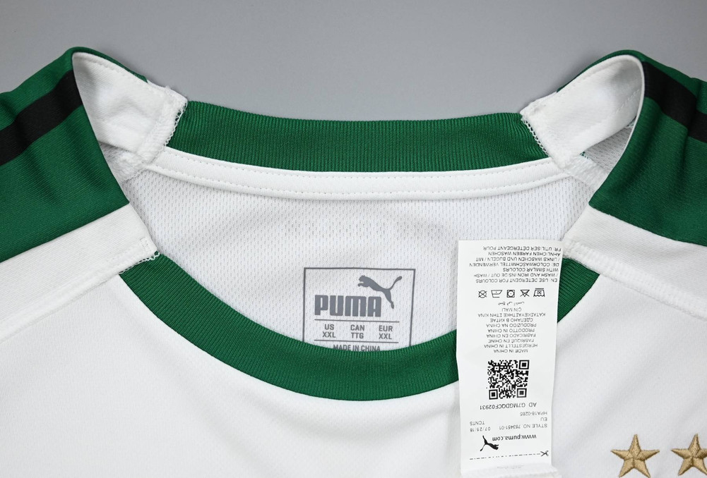 2018-19 BORUSSIA MONCHENGLADBACH SHIRT XXL