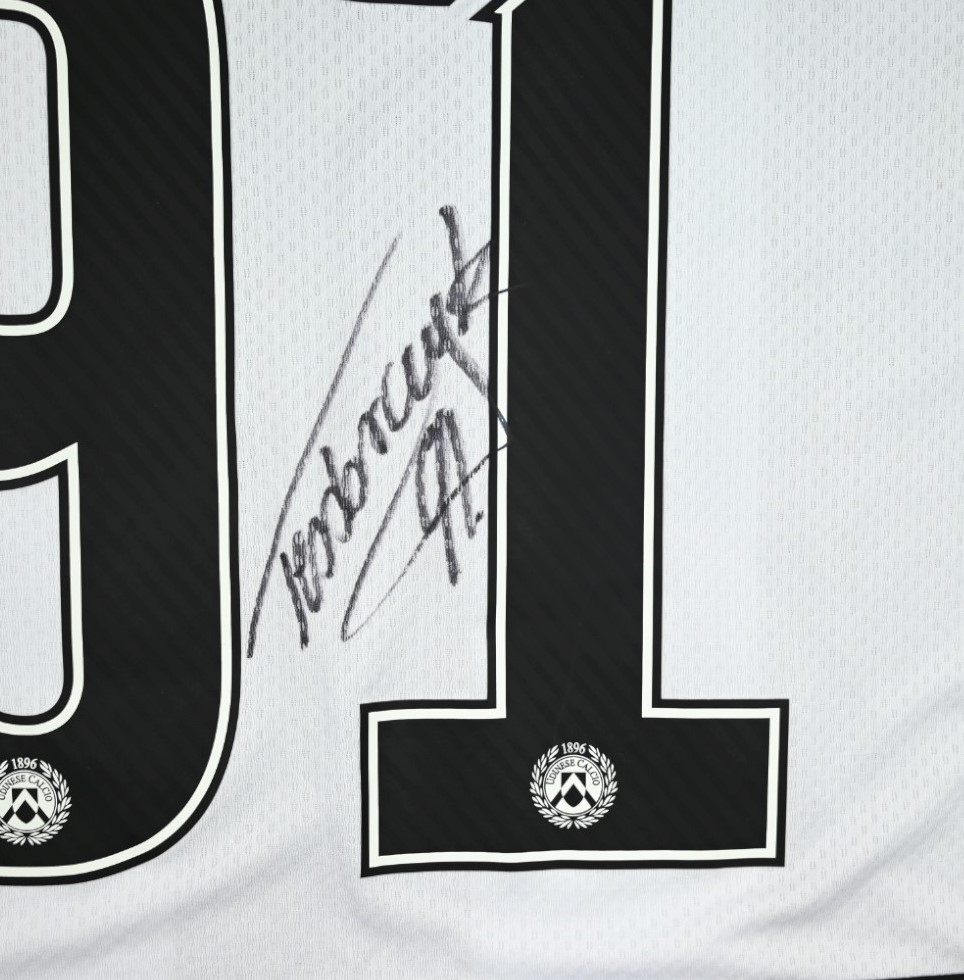 2018-19 UDINESE CALCIO *TEODORCZYK* MATCH ISSUE SHIRT L