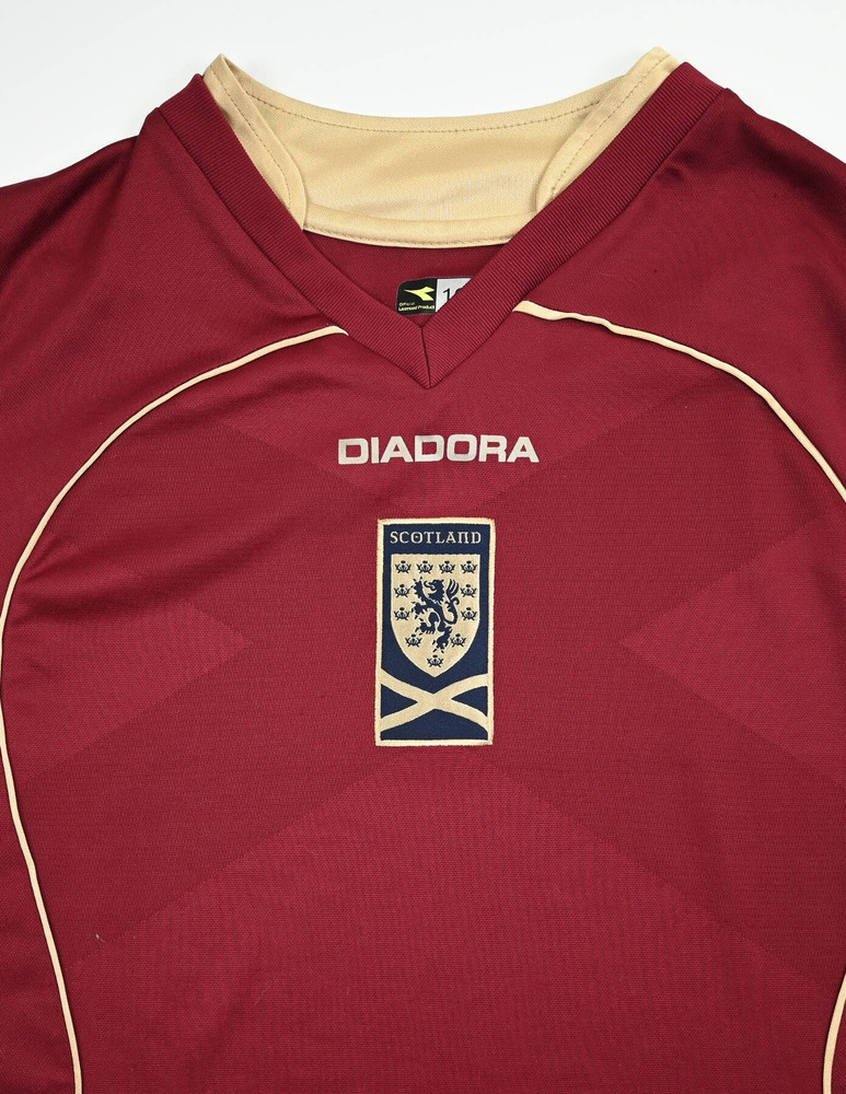 2007-08 SCOTLAND LONGSLEEVE L