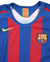 2005-06 BARCELONA *RONALDINHO* SHIRT L. BOYS