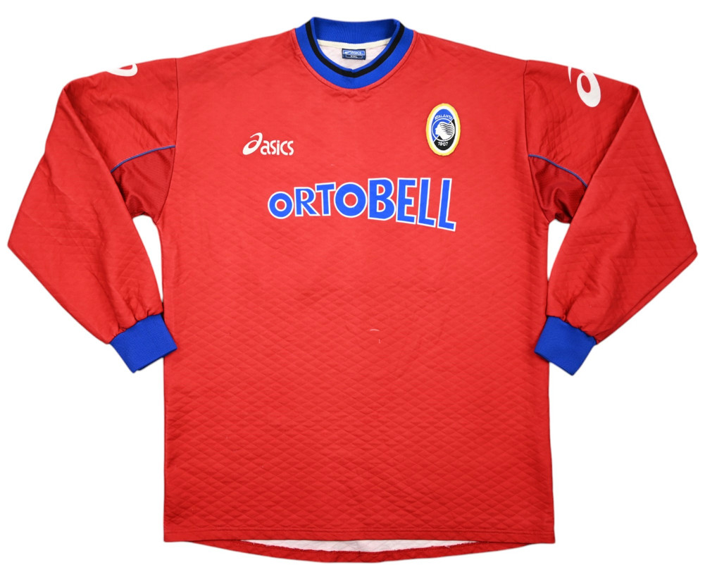 2001-02 ATALANTA *CALDERONI* GOALKEEPER MATCH ISSUE LONGSLEEVE SHIRT XXL