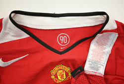2004-06 MANCHESTER UNITED SHIRT L. BOYS