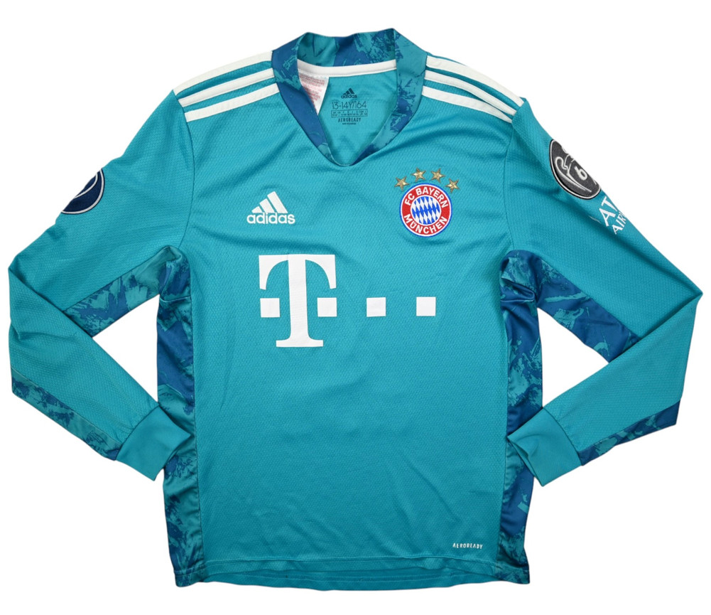 2020-21 BAYERN MUNCHEN *NEUER* GK LONGSLEEVE KOSZULKA L. BOYS
