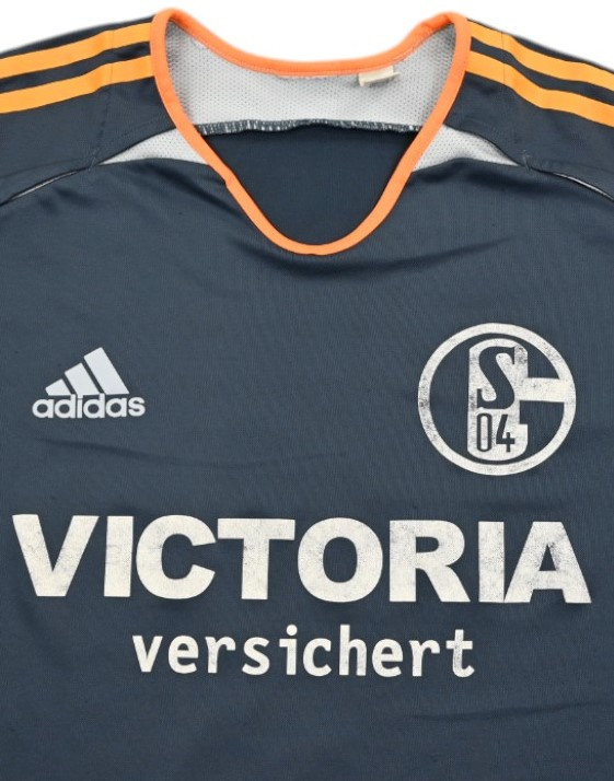 2005-07 FC SCHALKE *ROST* SHIRT L