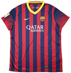 2013-14 FC BARCELONA SHIRT WOMENS XL