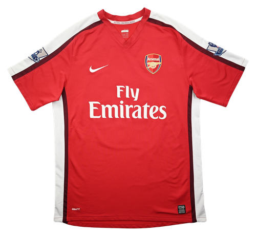 2008-10 ARSENAL LONDON *SILVESTRE* SHIRT L