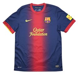 2012-13 FC BARCELONA SHIRT M