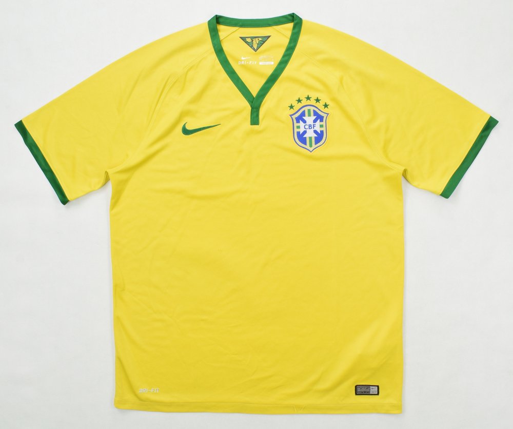 2014-15 BRAZIL SHIRT L