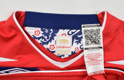 2008-10 ENGLAND LONGSLEEVE SHIRT L