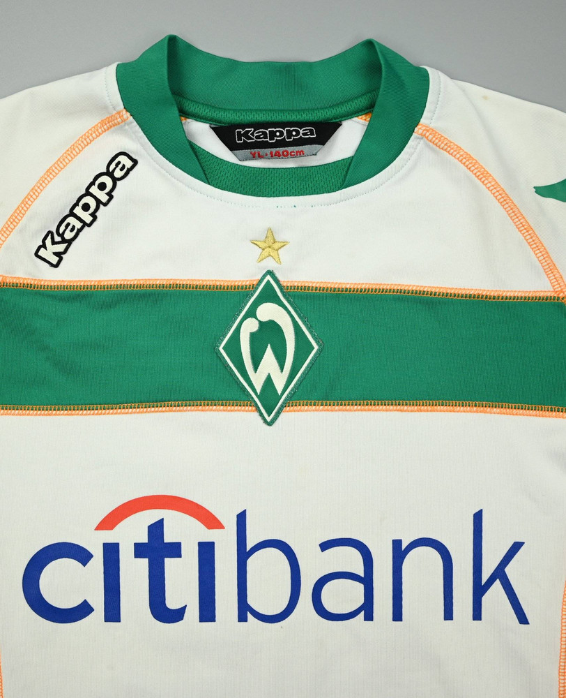 2008-09 WERDER BREMEN SHIRT L. BOYS