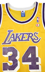 LOS ANGELES LAKERS *O'NEAL* NBA SHIRT L
