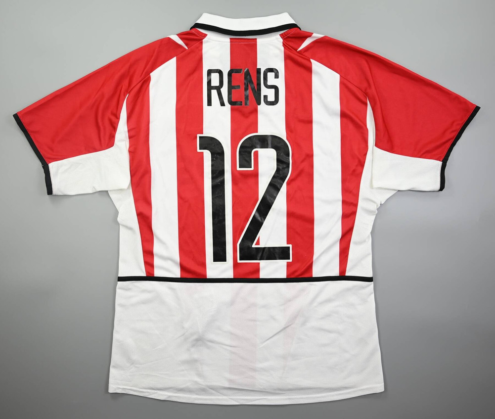 2002-04 PSV EINDHOVEN *RENS* SHIRT L