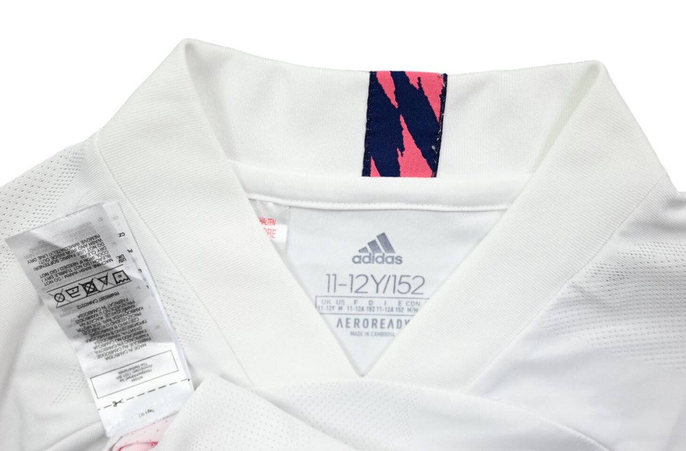 2020-21 REAL MADRID SHIRT M. BOYS 