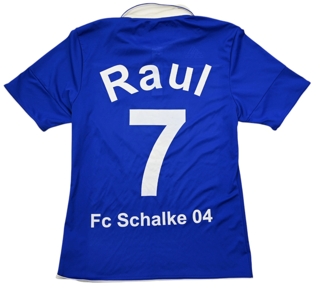 2010-12 FC SCHALKE 04 *RAUL* SHIRT M