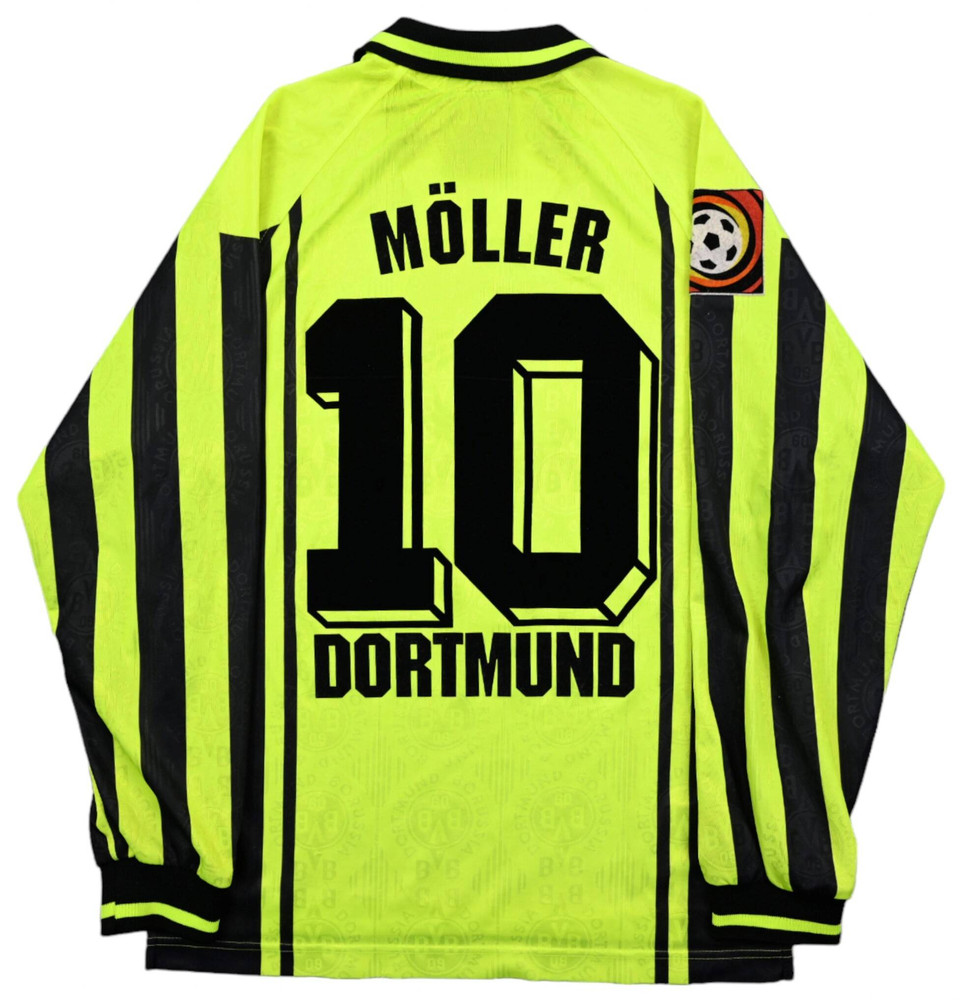 1996-97 BORUSSIA DORTMUND *MOLLER* LONGSLEEVE XL. BOYS