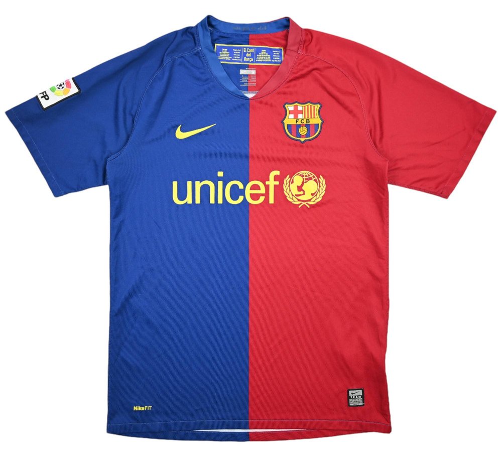 2008-09 FC BARCELONA SHIRT S