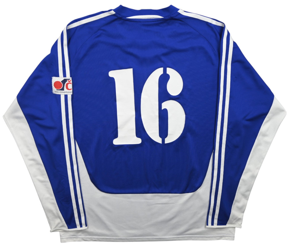 2005-06 SLAVIA PRAGUE LONGSLEEVE SHIRT XL