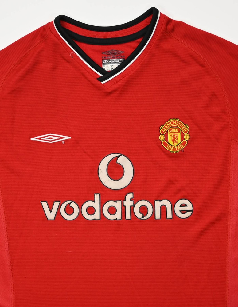 2000-02 MANCHESTER UNITED  *SCHOLES* KOSZULKA L