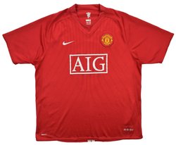 2007-09 MANCHESTER UNITED SHIRT XL