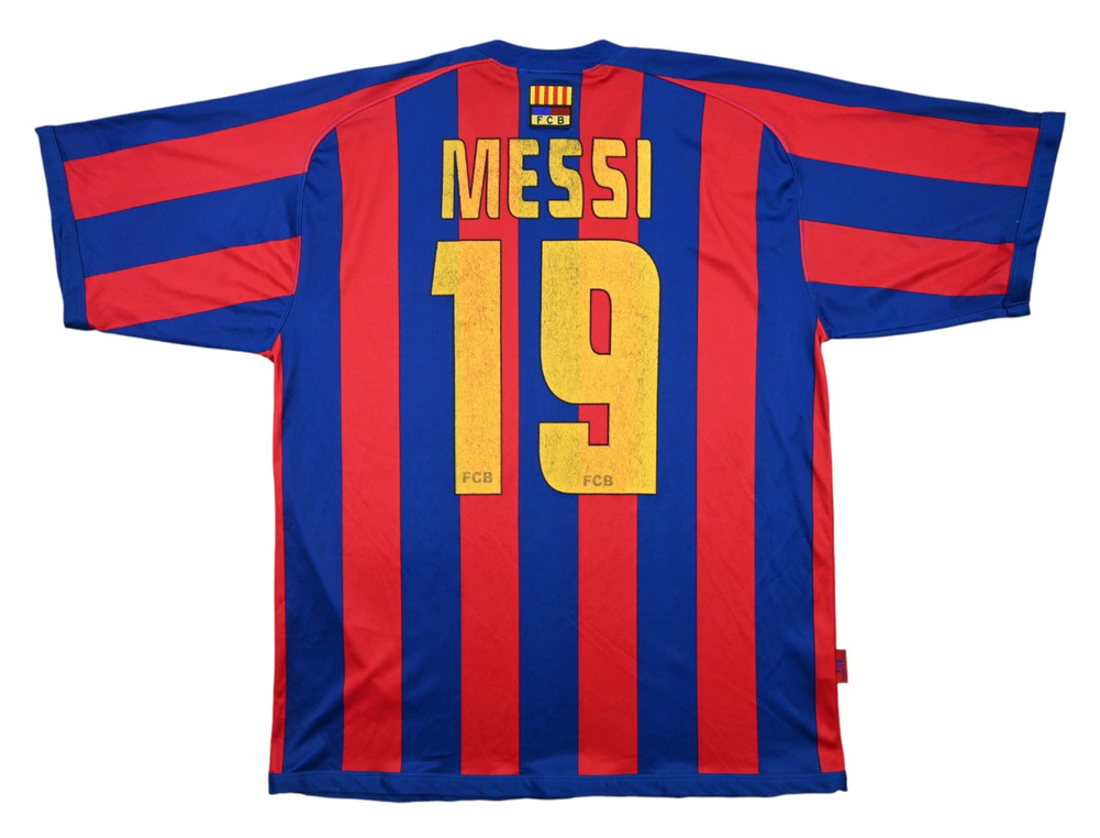 2005-06 BARCELONA *MESSI* SHIRT L
