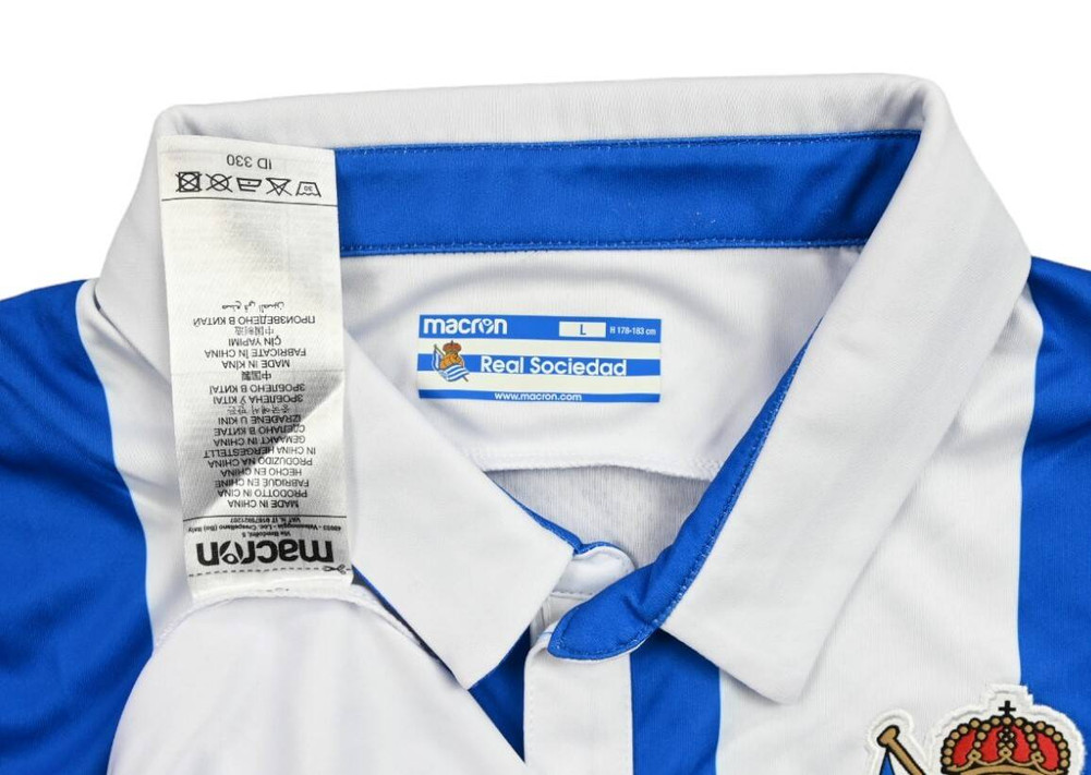2018-19 REAL SOCIEDAD KOSZULKA L