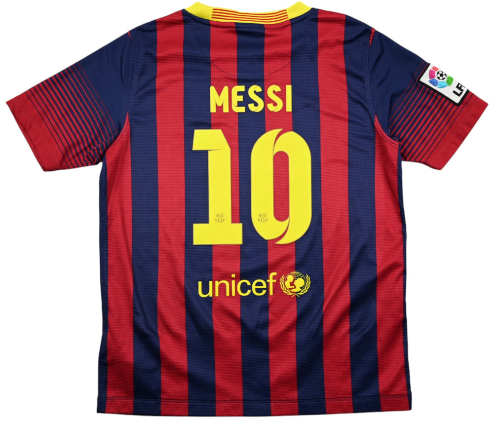 2013-14 BARCELONA *MESSI* SHIRT L. BOYS
