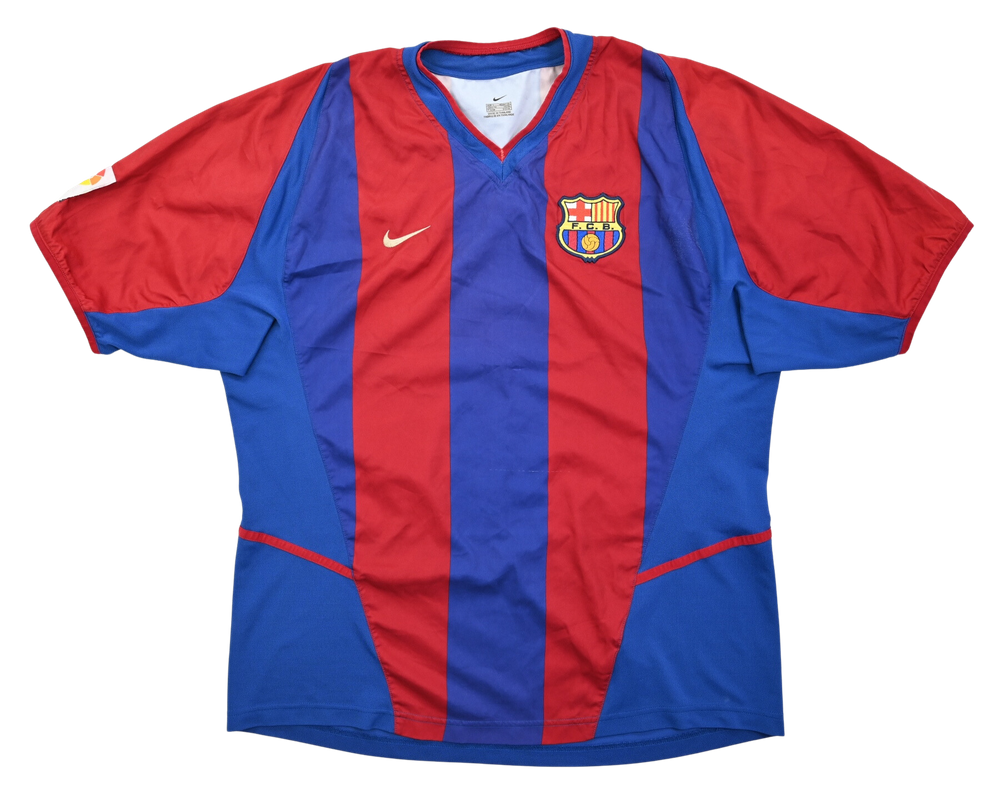 2002-03 FC BARCELONA SHIRT L