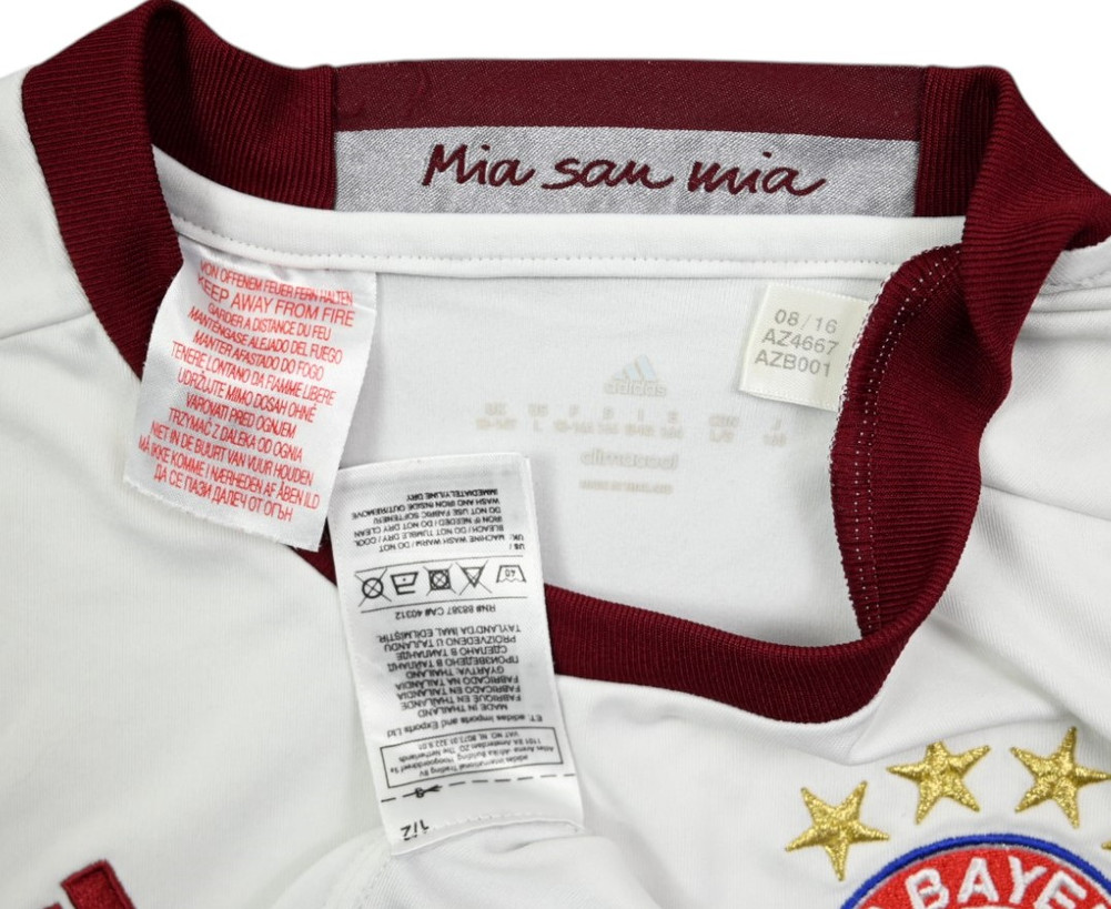 2016-17 BAYERN MUNCHEN KOSZULKA L. BOYS