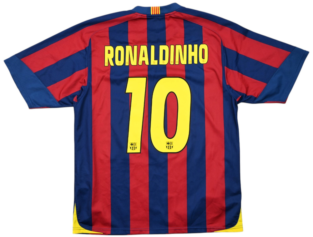 2005-06 BARCELONA *RONALDINHO* KOSZULKA S
