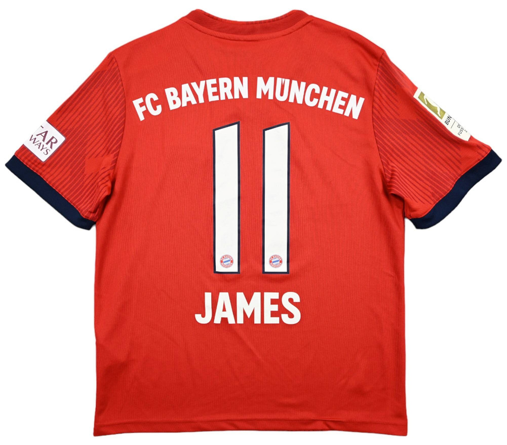 2018-19 BAYERN MUNCHEN *JAMES* SHIRT L. BOYS