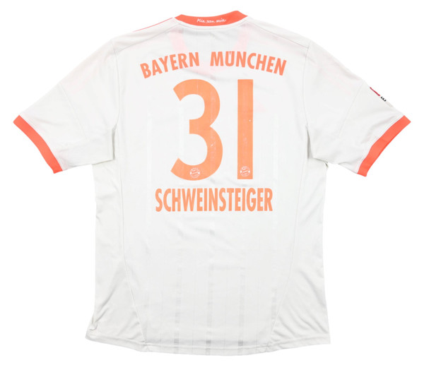 2012-13 BAYERN MUNCHEN *SCHWEINSTEIGER* KOSZULKA L