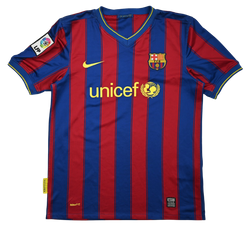 2009-10 FC BARCELONA SHIRT L. BOYS