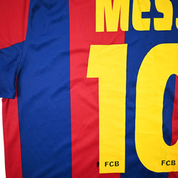 2010-11 BARCELONA *MESSI* SHIRT L