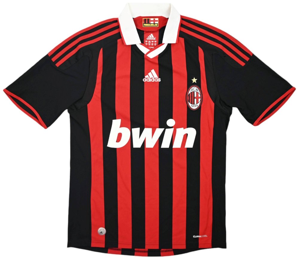 2009-10 AC MILAN *CHRIS* SHIRT S