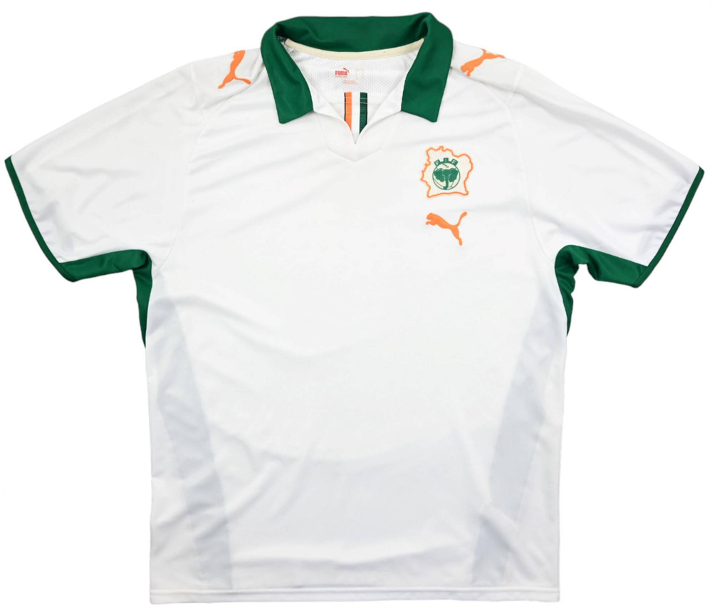 2007-08 IVORY COAST SHIRT XL