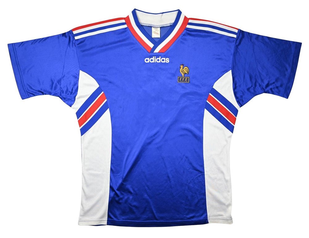 1996 FRANCE U-21 *SAVINI* MATCH WORN SHIRT XL