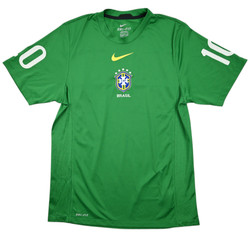 2010-11 BRAZIL SHIRT M