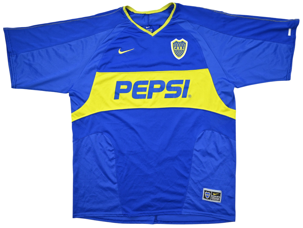 2003-04 BOCA JUNIORS SHIRT XL