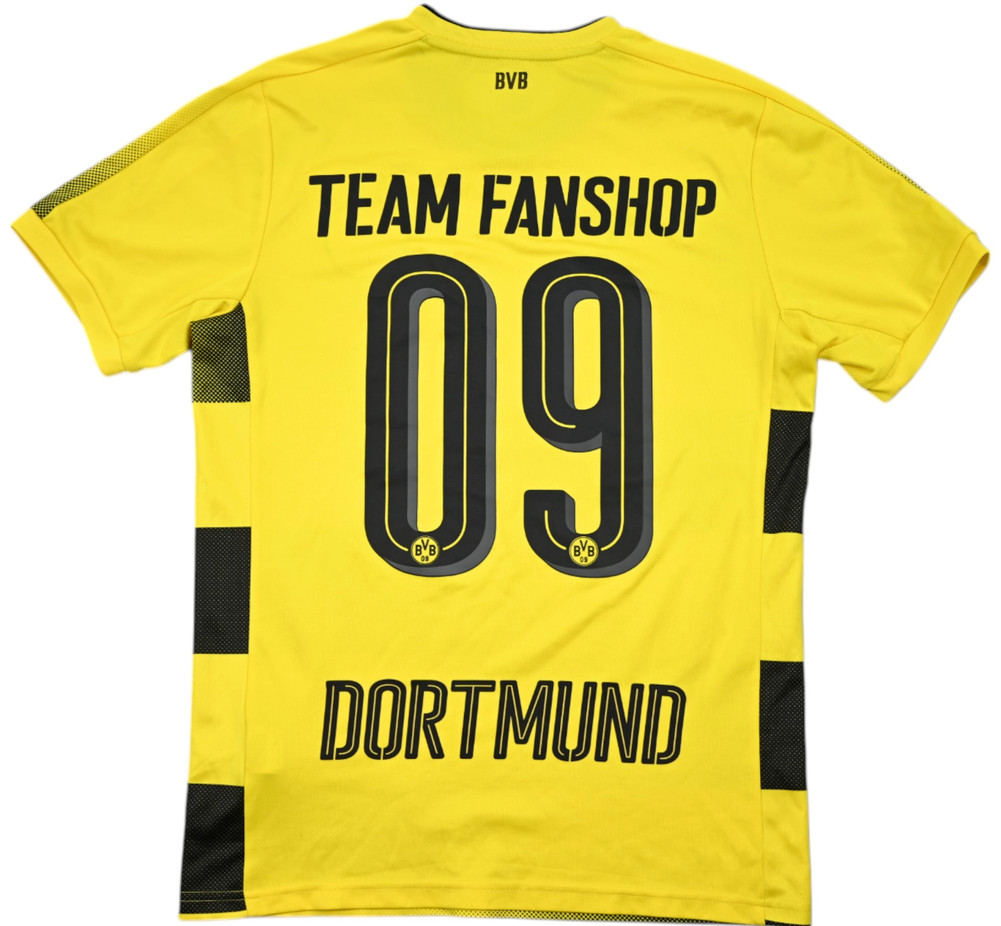 2017-18 BORUSSIA DORTMUND *TEAM FANSHOP* SHIRT S