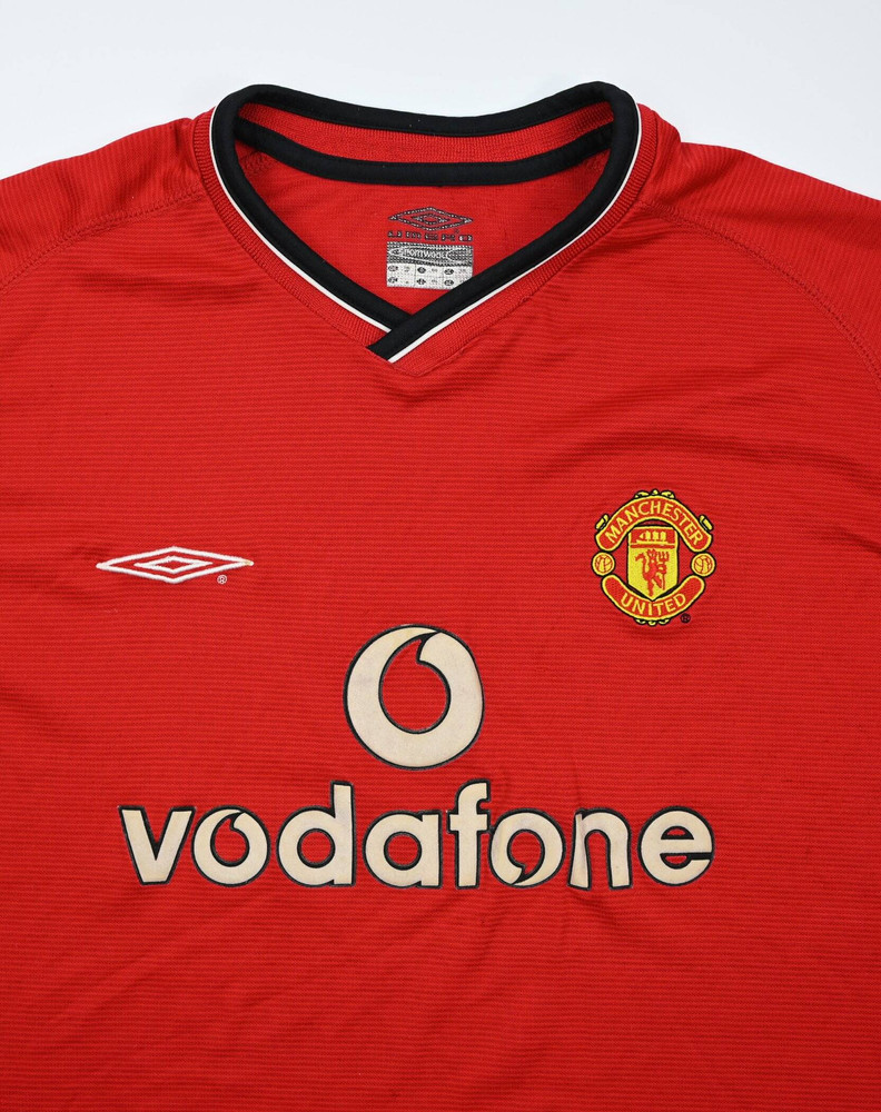 2000-02 MANCHESTER UNITED *BECKHAM* SHIRT XXL