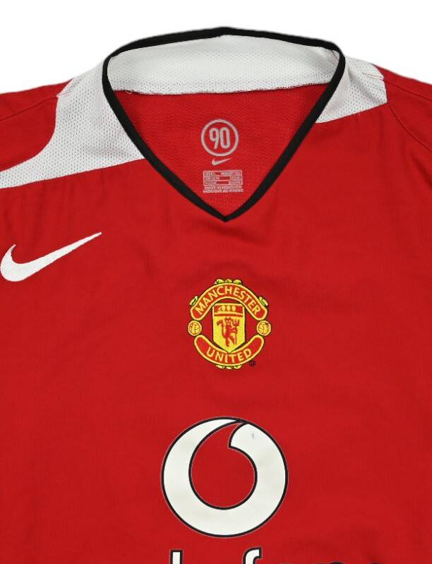 2004-06 MANCHESTER UNITED *RONALDO* SHIRT L