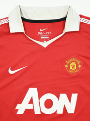 2010-11 MANCHESTER UNITED *GIGGS* SHIRT L