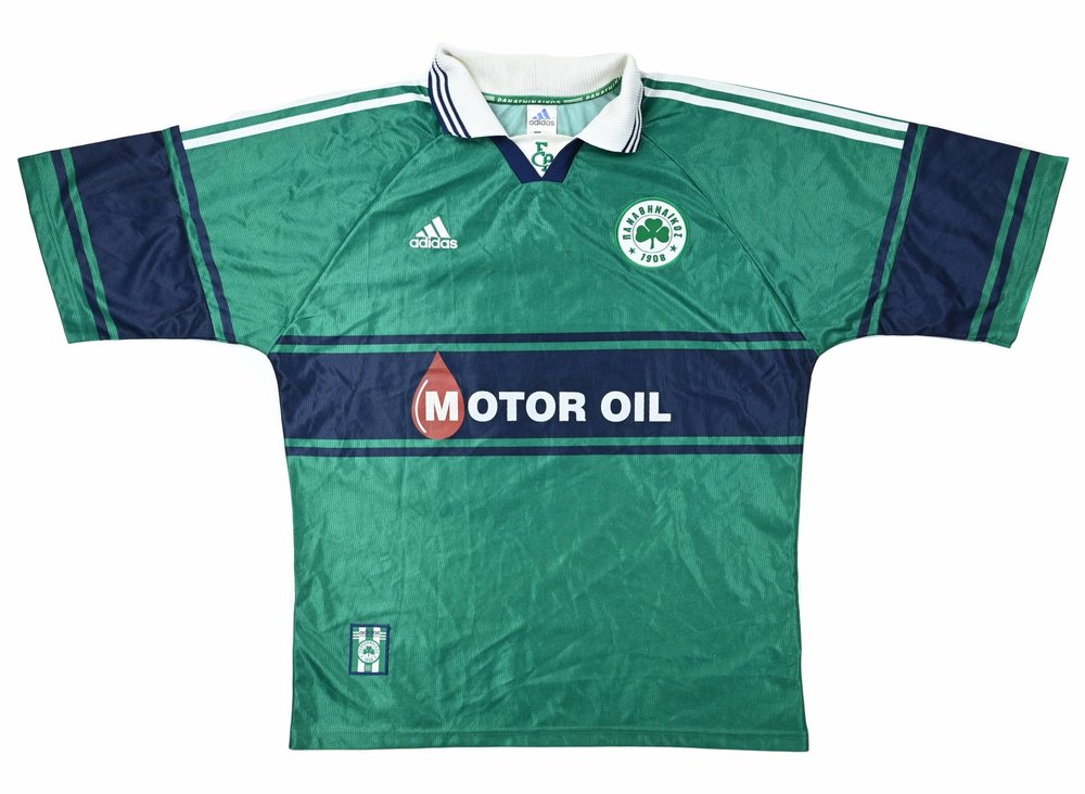 1999-00 PANATHINAIKOS *WARZYCHA* PLAYER ISSUE SHIRT L #9