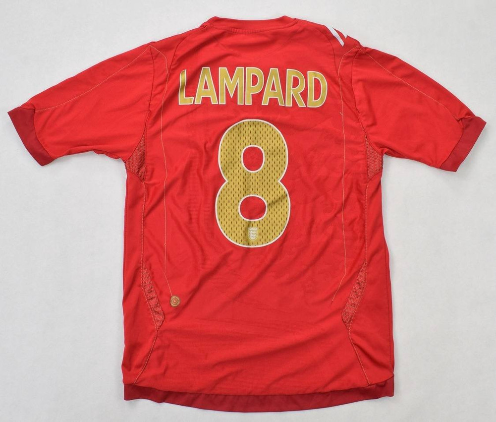 2006-08 ENGLAND *LAMPARD* SHIRT S
