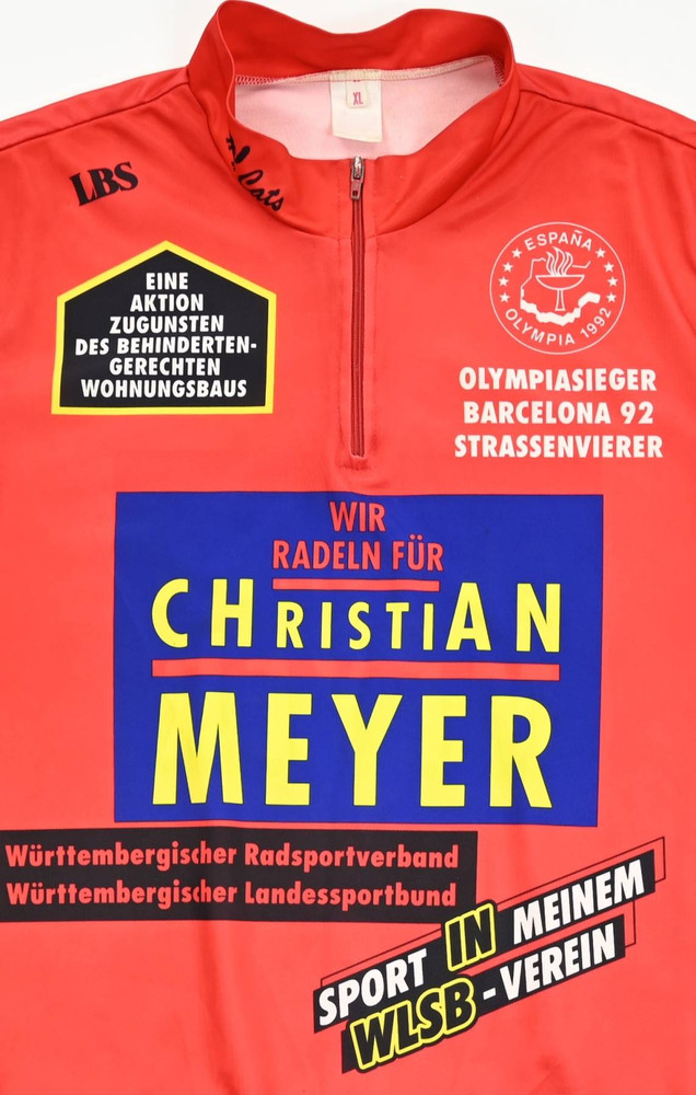 CHRISTIAN MEYER OLYMPIC GAMES 1992 KOSZULKA KOLARSKA XL