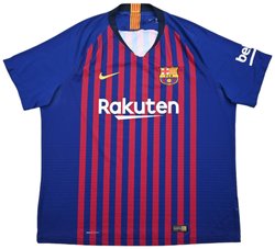 2018-19 FC BARCELONA *MESSI* VAPORKNIT PLAYER ISSUE SHIRT 2XL