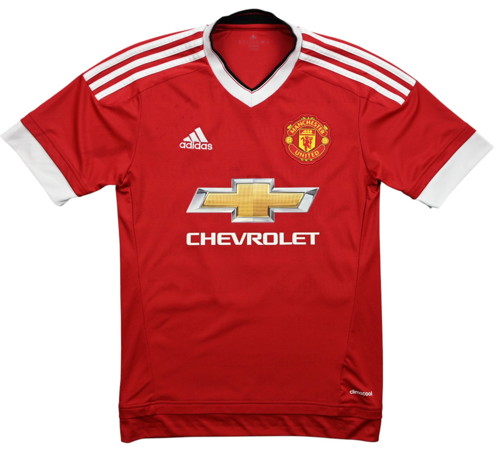 2015-16 MANCHESTER UNITED *JONES* SHIRT XS